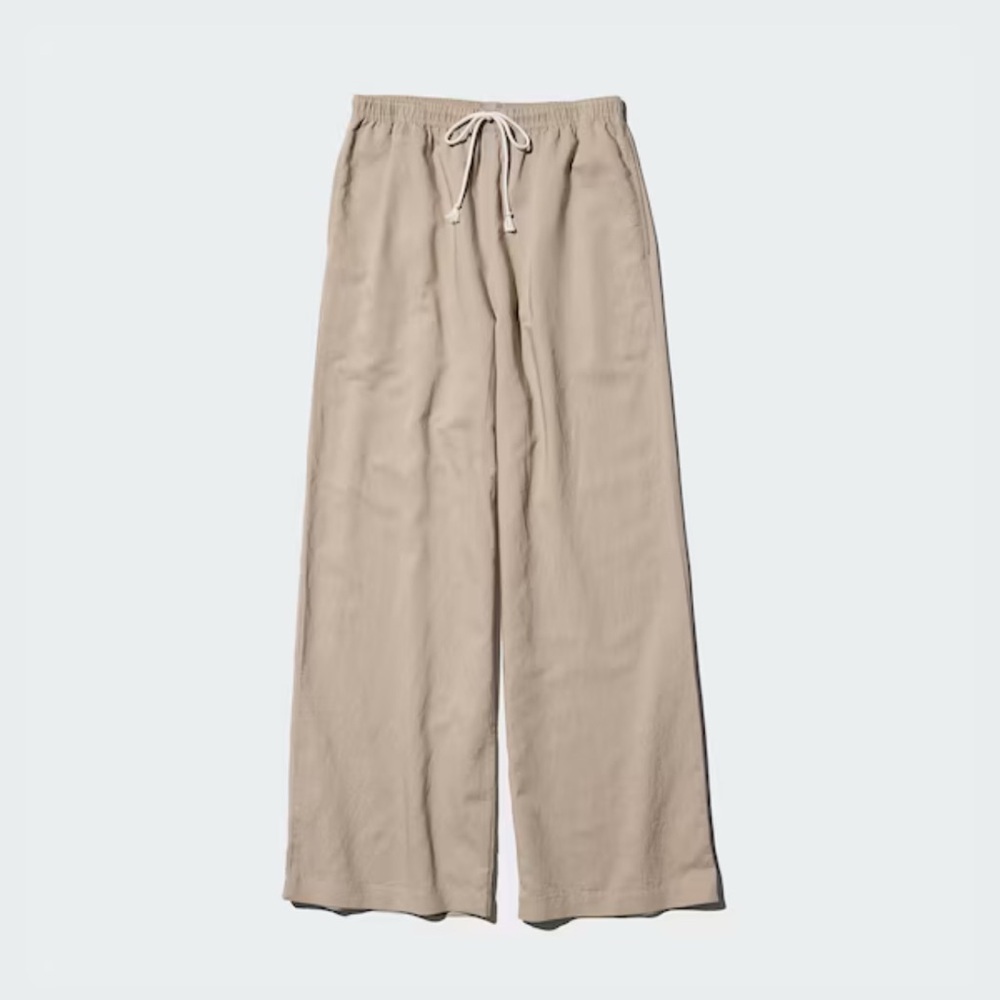 Uniqlo linen blend pants